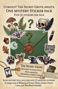 🌿 The Secret Grove Mystery Sticker Pull 📬