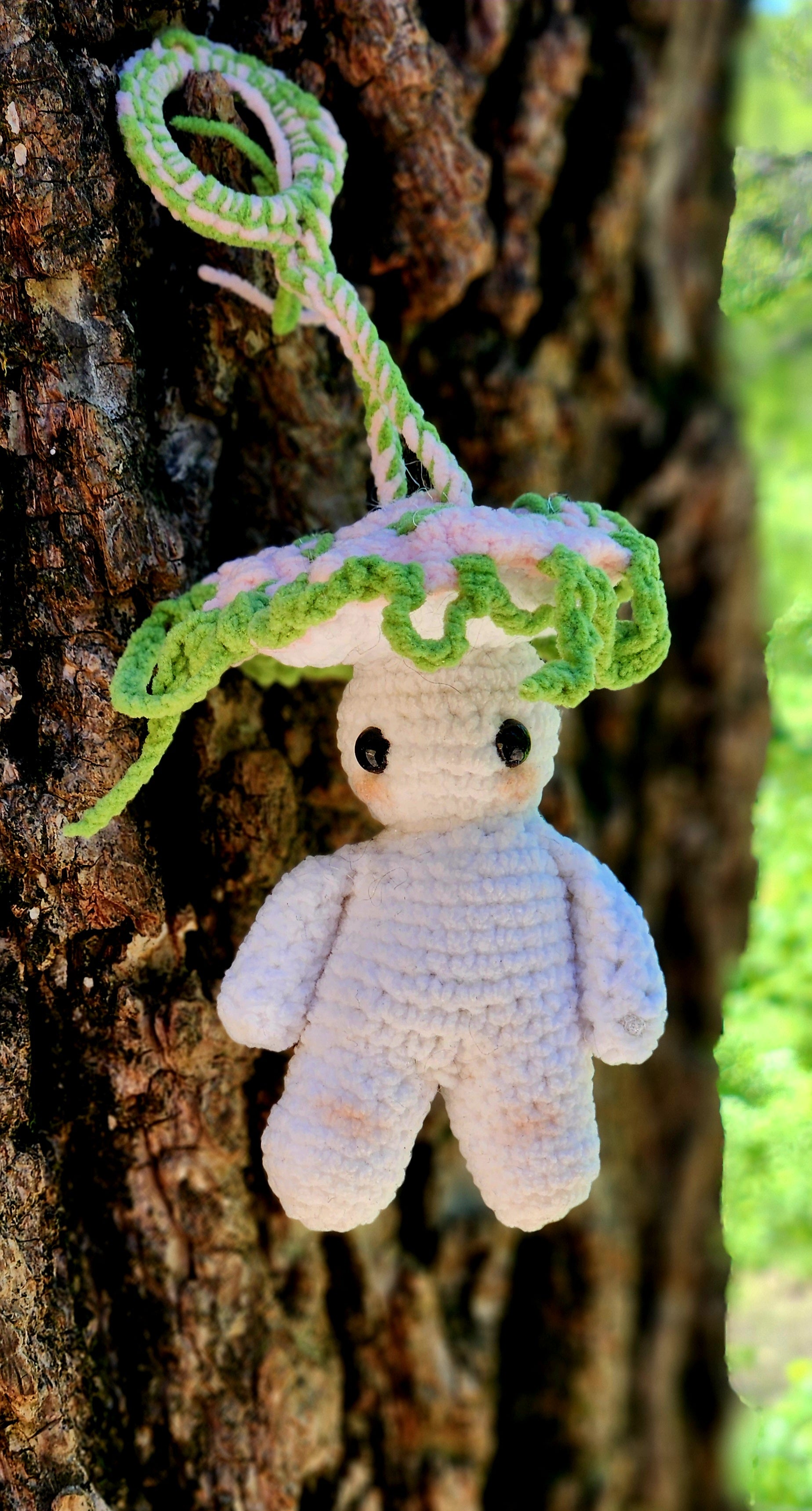 🌿 The Mossy Sproutling Keychain 🌿