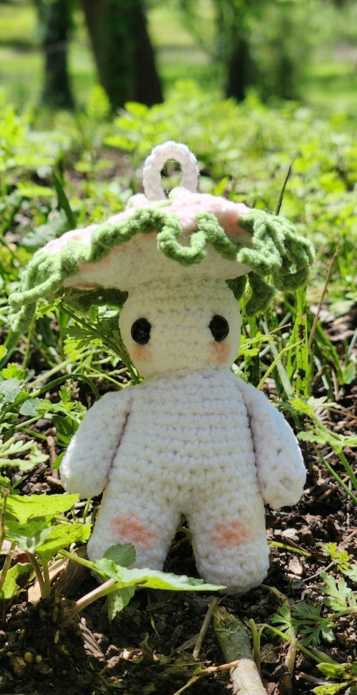 🌿 The Mossy Sproutling Keychain 🌿